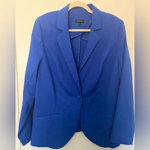 Lane Bryant Cobalt Blue Blazer